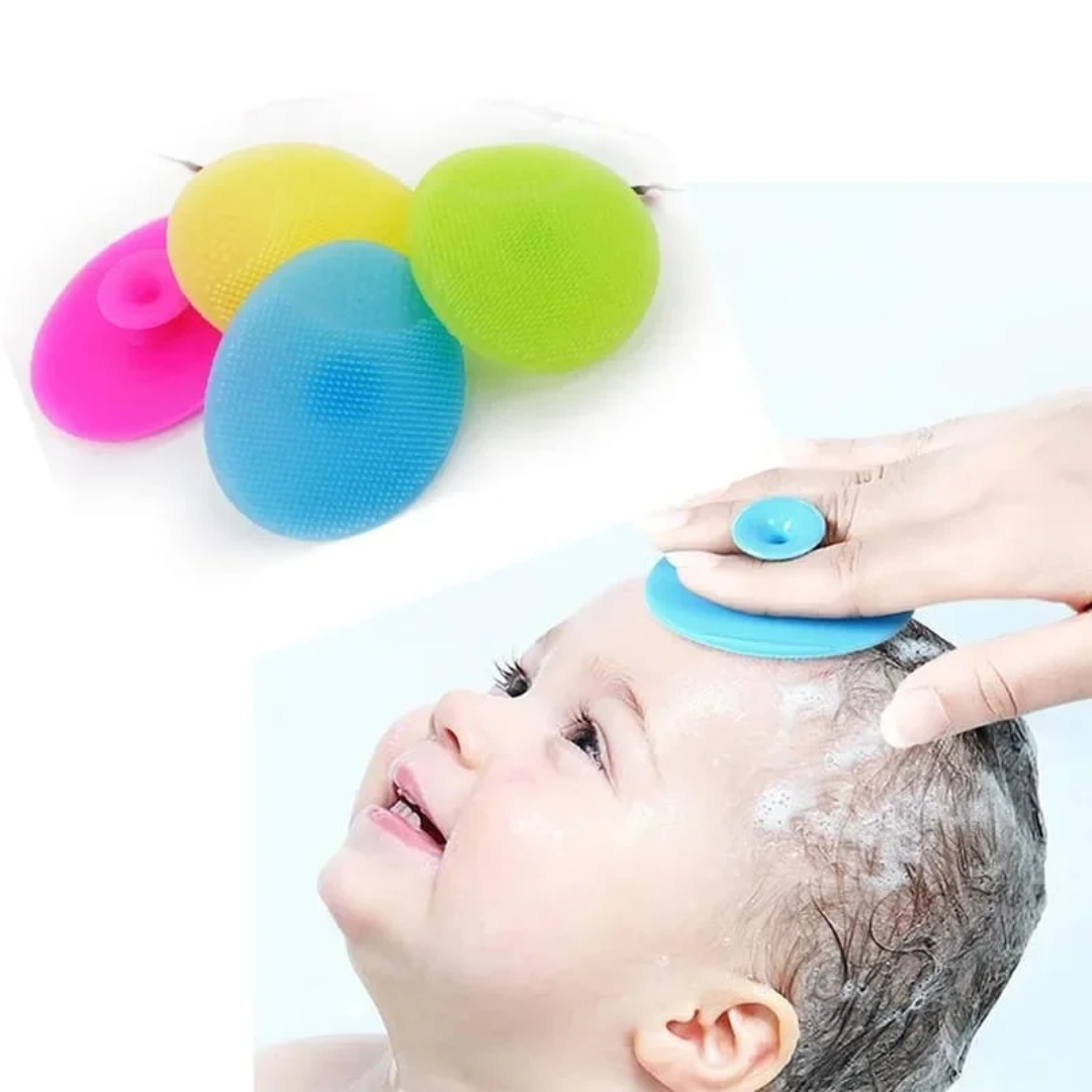 Baby Silicone Shampoo Brush – 2 Pcs